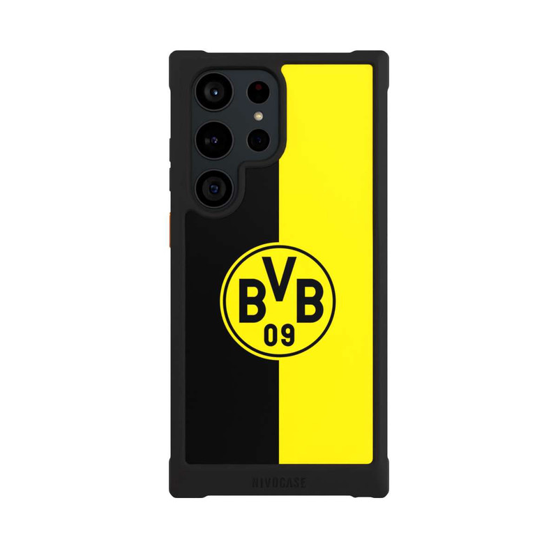 Galaxy S23 Ultra NIVOmax BVB Noir / Jaune