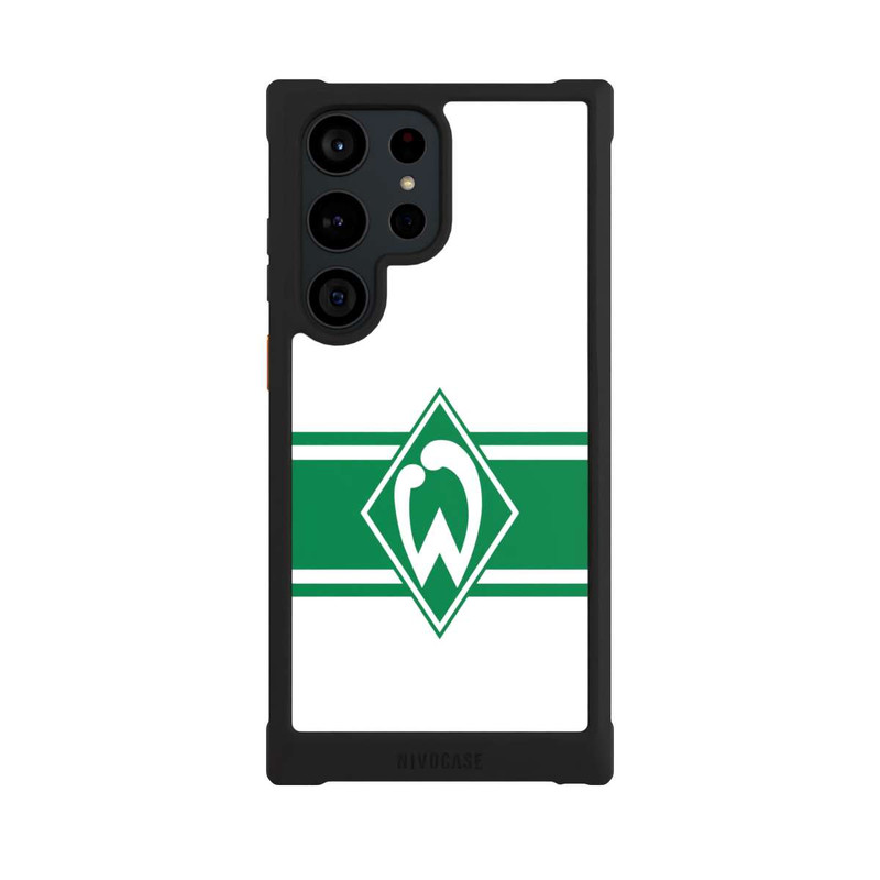 Galaxy S23 Ultra NIVOmax Werder Stripes White