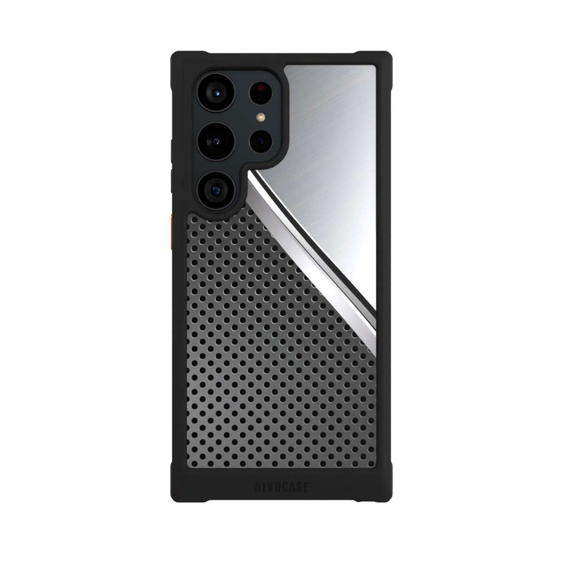 Galaxy S23 Ultra NIVOmax Surface Métallique en Duo
