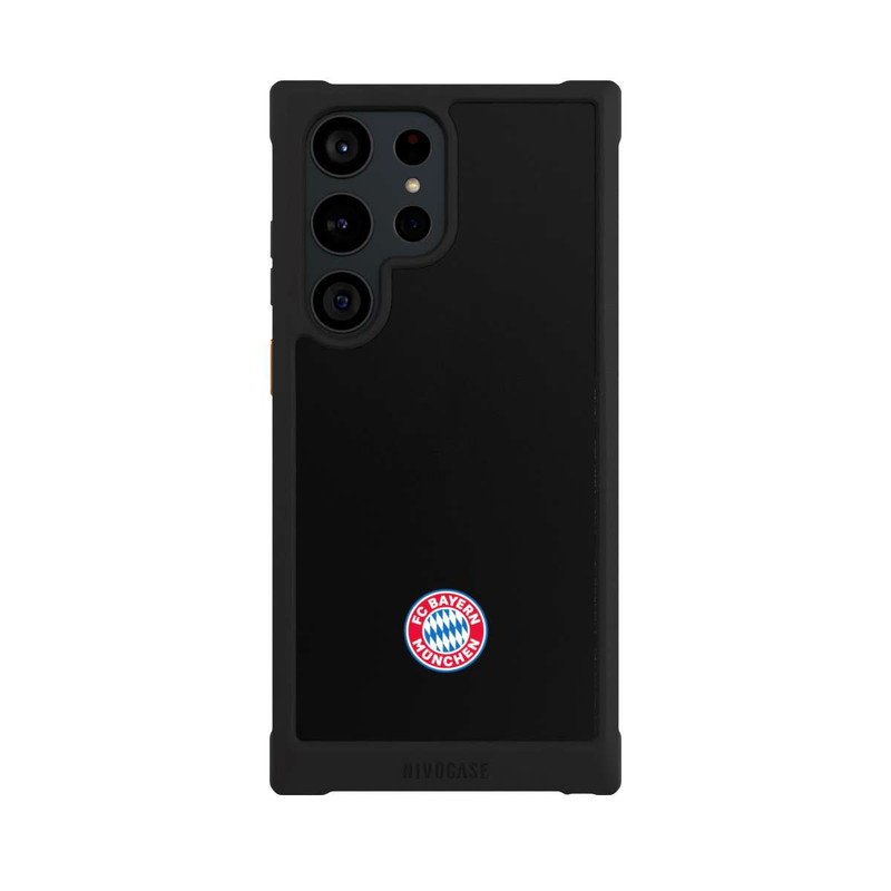 Galaxy S23 Ultra NIVOmax Classic FCB Logo - colorful on black