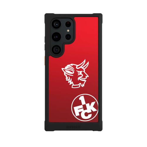 Samsung Galaxy S23 Ultra NIVOmax Teufelskopf FCK auf Rot