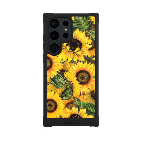 Samsung Galaxy S23 Ultra NIVOmax Sonnenblumenmuster