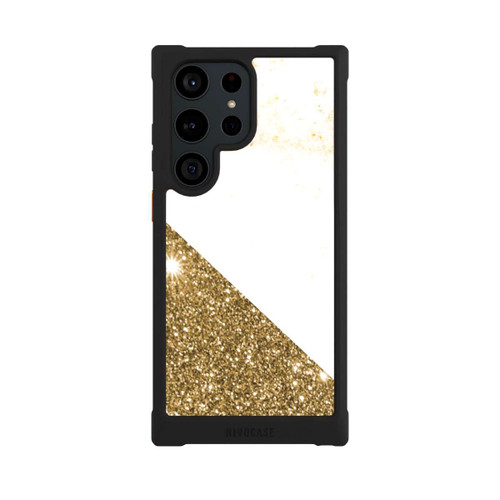 Samsung Galaxy S23 Ultra NIVOmax Marmor-Collage in Goldoptik