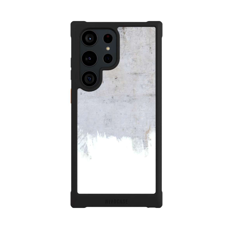 Galaxy S23 Ultra NIVOmax Farbe auf Rohbeton