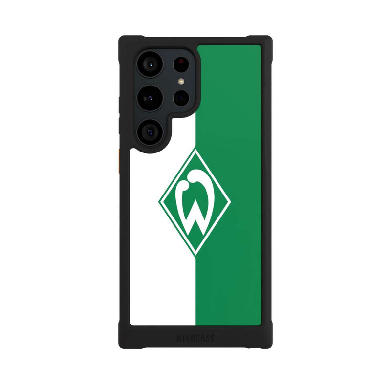 Galaxy S23 Ultra NIVOmax Weiß-Grün - Werder Bremen