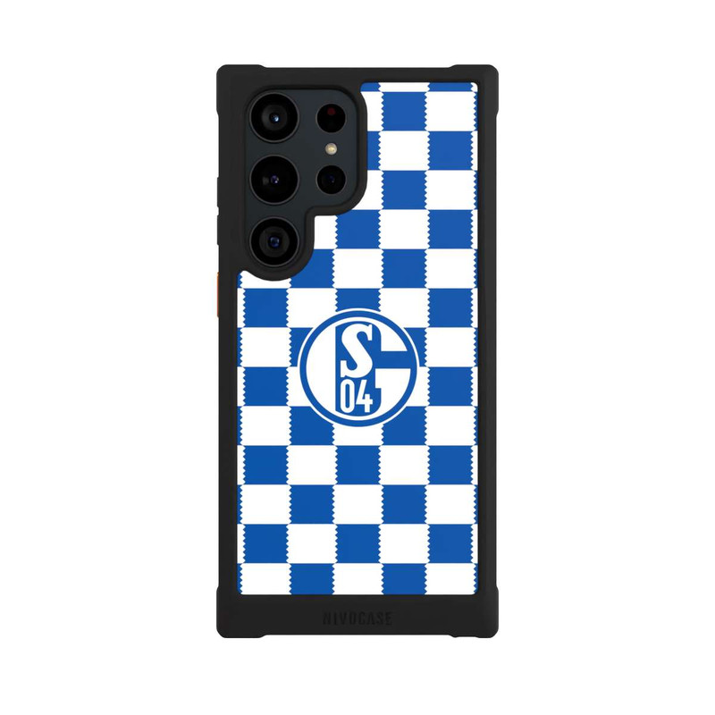 Galaxy S23 Ultra NIVOmax Muster Schalke 04
