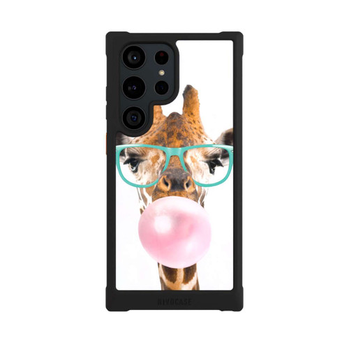 Samsung Galaxy S23 Ultra NIVOmax Giraffe mit Kaugummi
