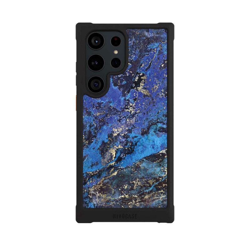 Galaxy S23 Ultra NIVOmax Lapislazuli blau und gold