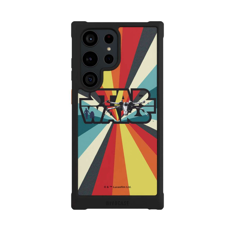 Galaxy S23 Ultra NIVOmax Retro X-Wing Star Wars Logo
