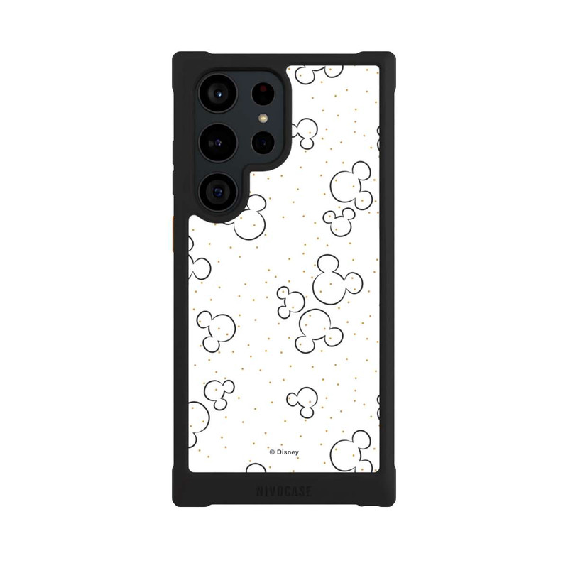 Galaxy S23 Ultra NIVOmax Golden Mickey Pattern