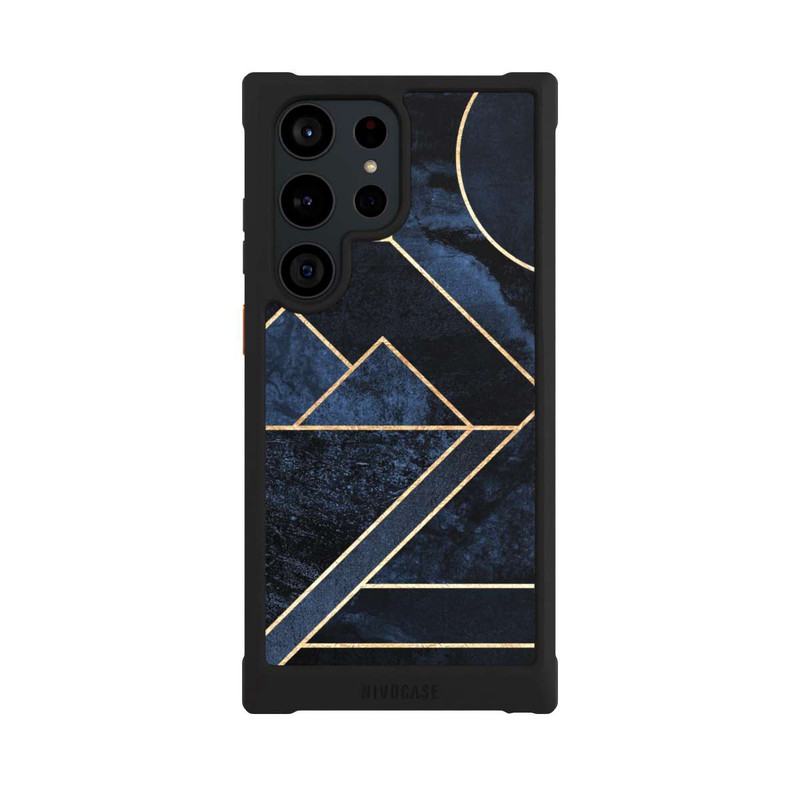 Galaxy S23 Ultra NIVOmax Moderner Golddruck
