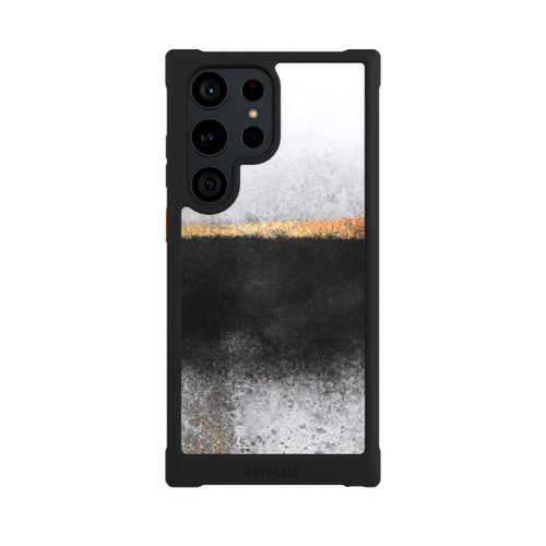 Samsung Galaxy S23 Ultra NIVOmax Ruß und Golddruck