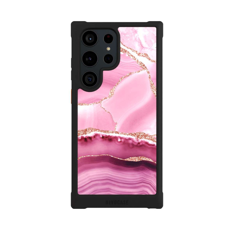 Galaxy S23 Ultra NIVOmax Mermaid Marble Pink