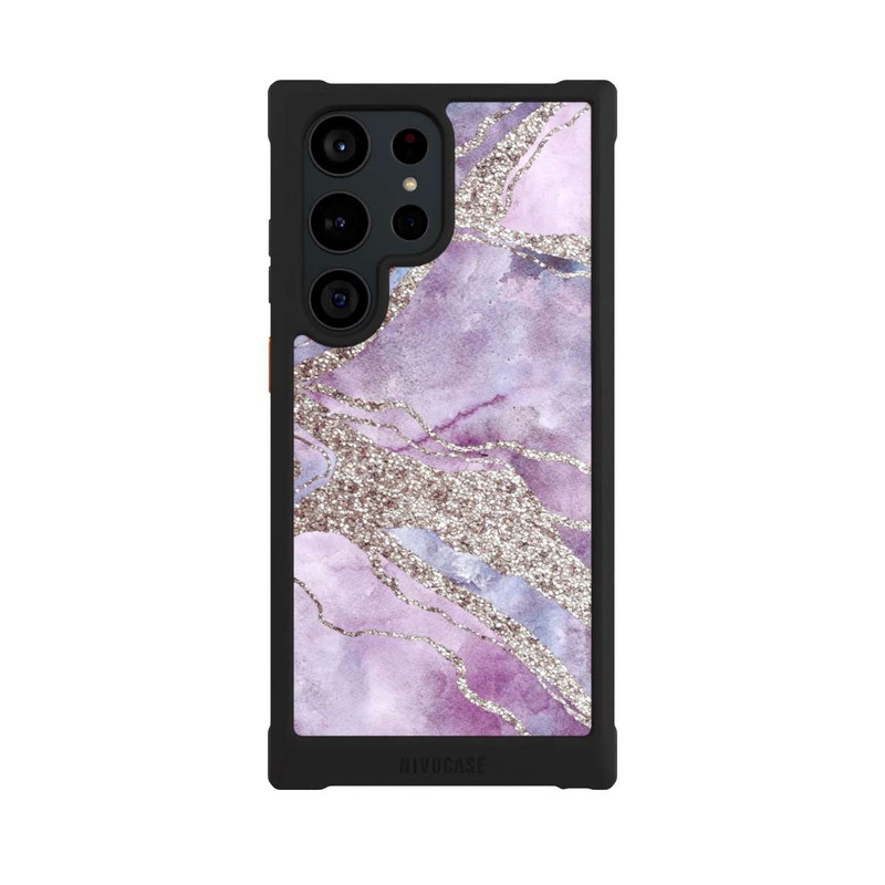 Galaxy S23 Ultra NIVOmax Gemstone Pastel Purple