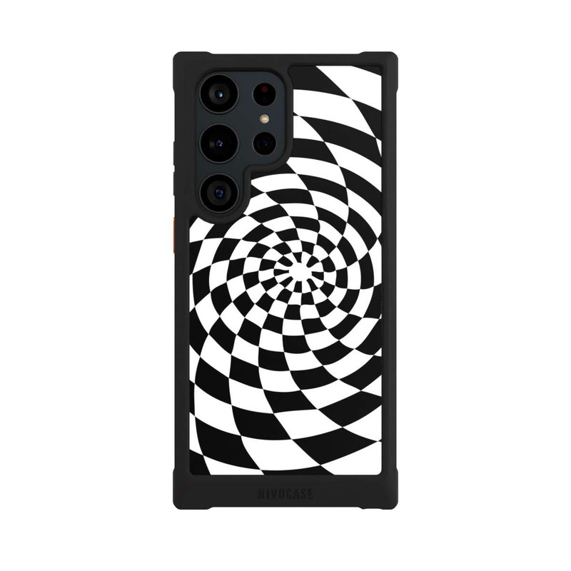 Galaxy S23 Ultra NIVOmax Schwarz-Weiß Illusion