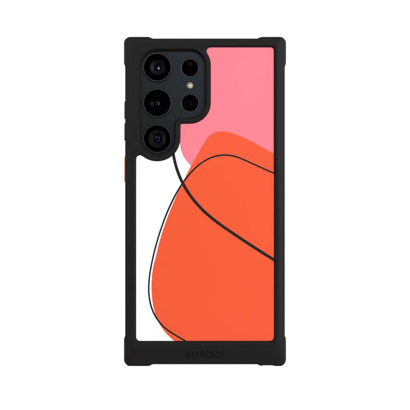 Galaxy S23 Ultra NIVOmax Mon art orange
