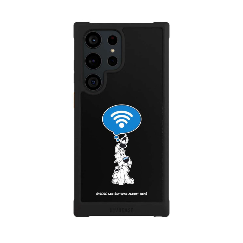 Galaxy S23 Ultra NIVOmax Idéfix WI-FI Sur Fond Noir