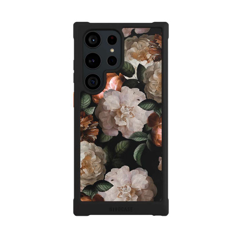Samsung Galaxy S23 Ultra NIVOmax Tapete mit Kupferrosen