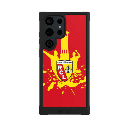Samsung Galaxy S23 Ultra NIVOmax Tour RCL jaune sur rouge