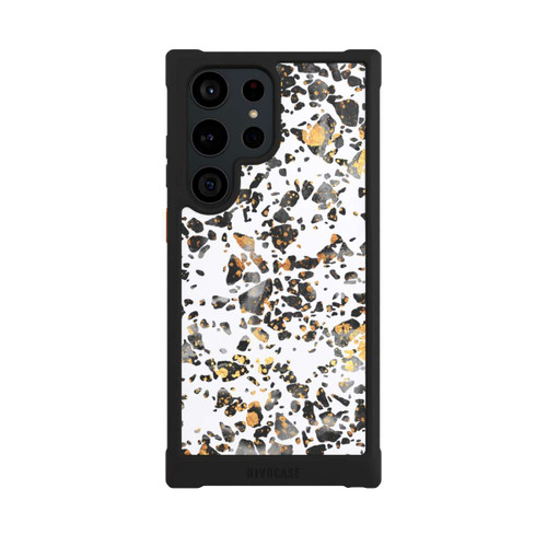 Samsung Galaxy S23 Ultra NIVOmax Gold Speckled Terrazzo