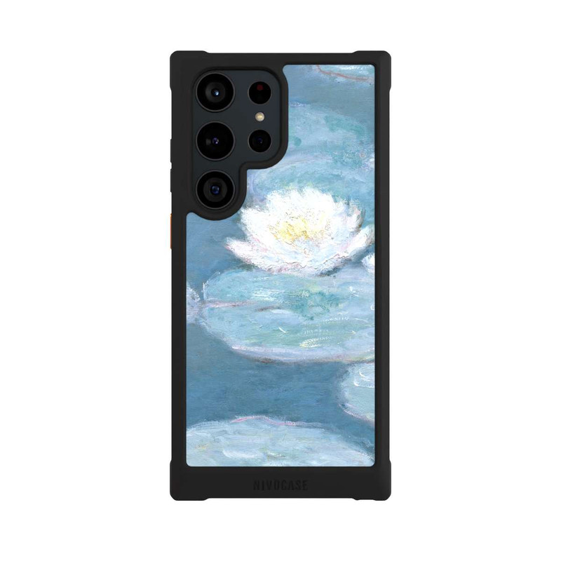 Galaxy S23 Ultra NIVOmax Waterlilies Evening by Claude Monet