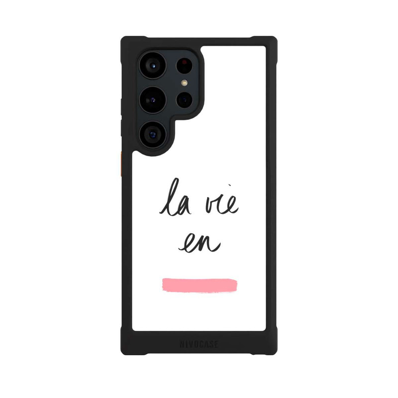 Galaxy S23 Ultra NIVOmax La Vie en Pink
