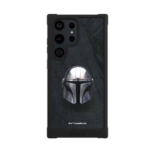Samsung Galaxy S23 Ultra NIVOmax Schwarzer Mandalorianer Helm