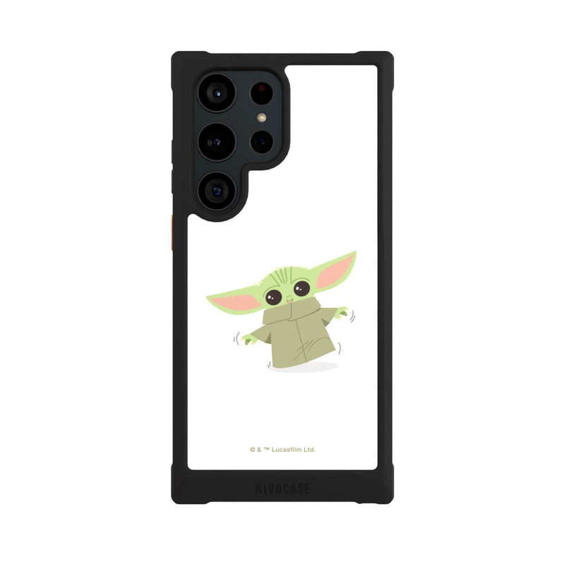 Galaxy S23 Ultra NIVOmax Bébé Yoda qui marche