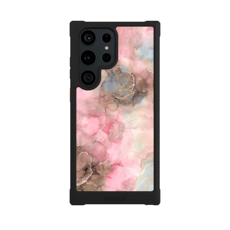 Galaxy S23 Ultra NIVOmax Encre Rose Sarcelle