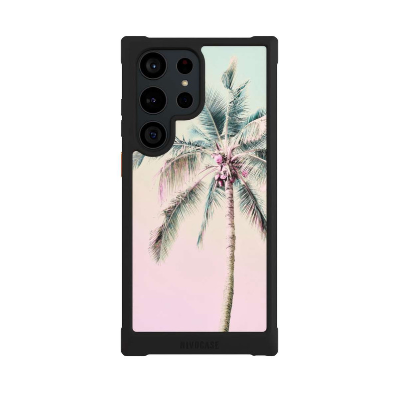 Galaxy S23 Ultra NIVOmax Palmier pastel