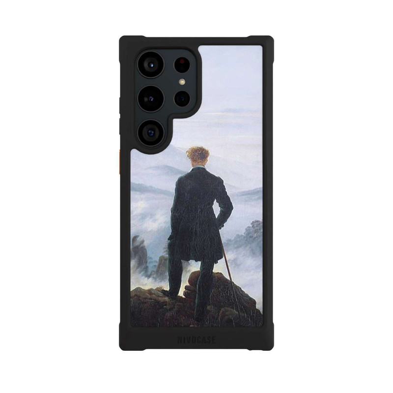 Galaxy S23 Ultra NIVOmax Le Vagabond au-dessus de la Mer de Brouillard