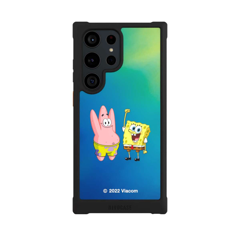 Galaxy S23 Ultra NIVOmax Spongebob und Patrick