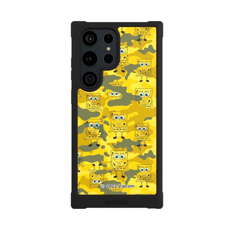 Galaxy S23 Ultra NIVOmax Spongebob-Army Design