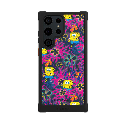 Samsung Galaxy S23 Ultra NIVOmax Spongebob - Coral Pattern
