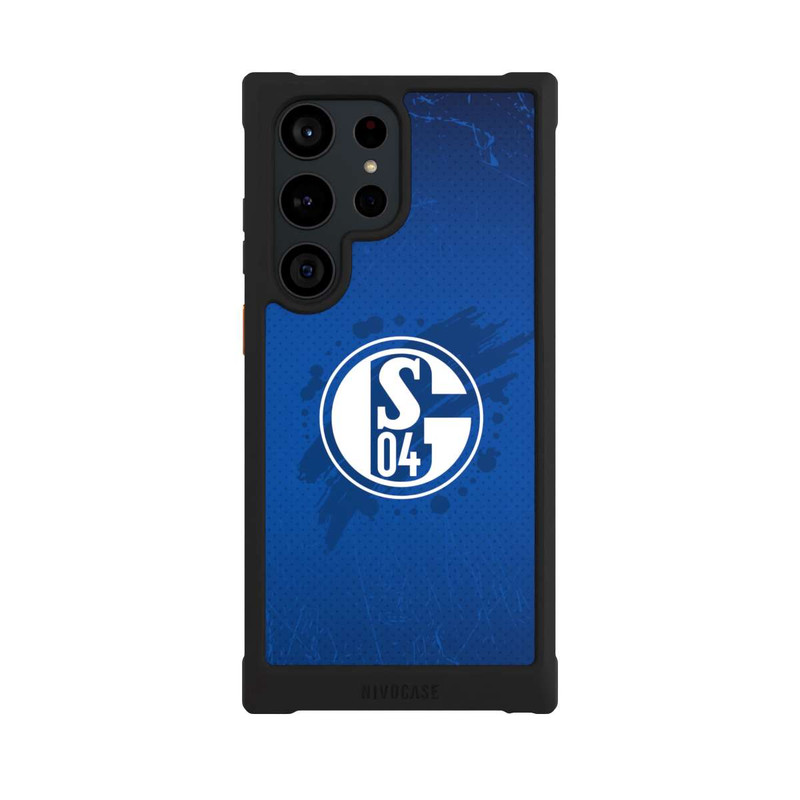 Galaxy S23 Ultra NIVOmax Schalke 04 Farbe Fleck Blau