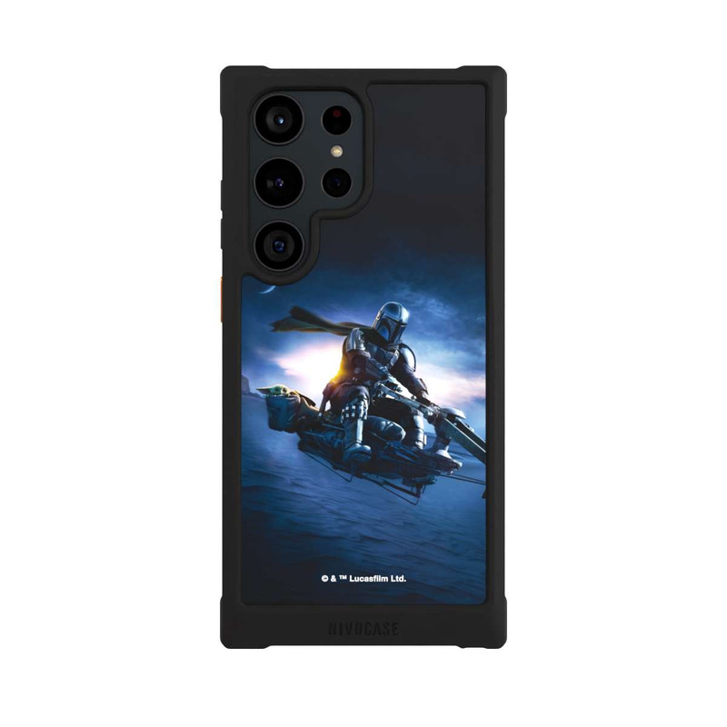 Galaxy S23 Ultra NIVOmax Der fliegende Mandalorianer