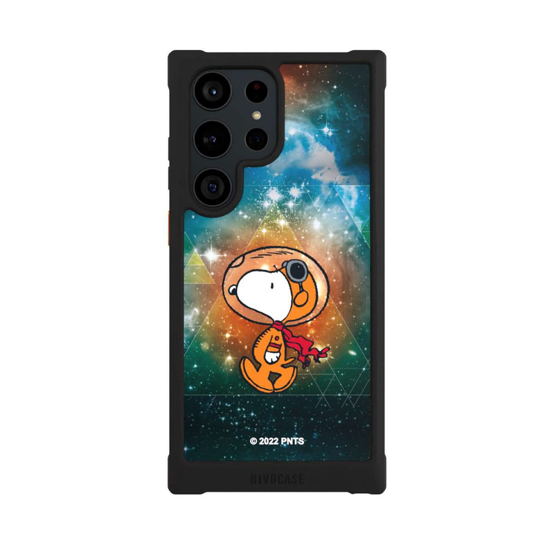 Galaxy S23 Ultra NIVOmax Snoopy Voyageur de l'espace Vert