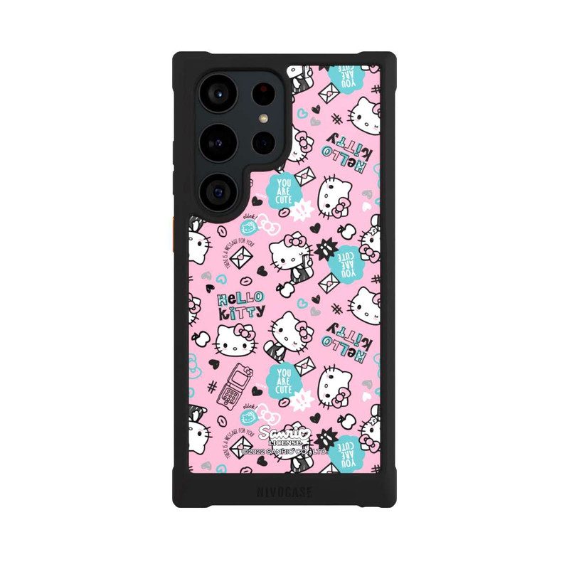 Galaxy S23 Ultra NIVOmax Hello Kitty Insta en anglais