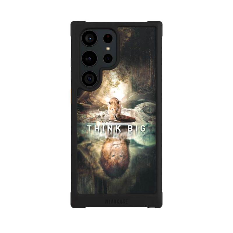 Galaxy S23 Ultra NIVOmax Think Big Le lion