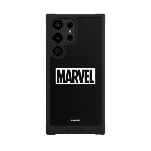 Samsung Galaxy S23 Ultra NIVOmax Marvel Logo Black