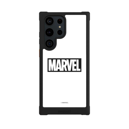 Samsung Galaxy S23 Ultra NIVOmax Marvel Logo White