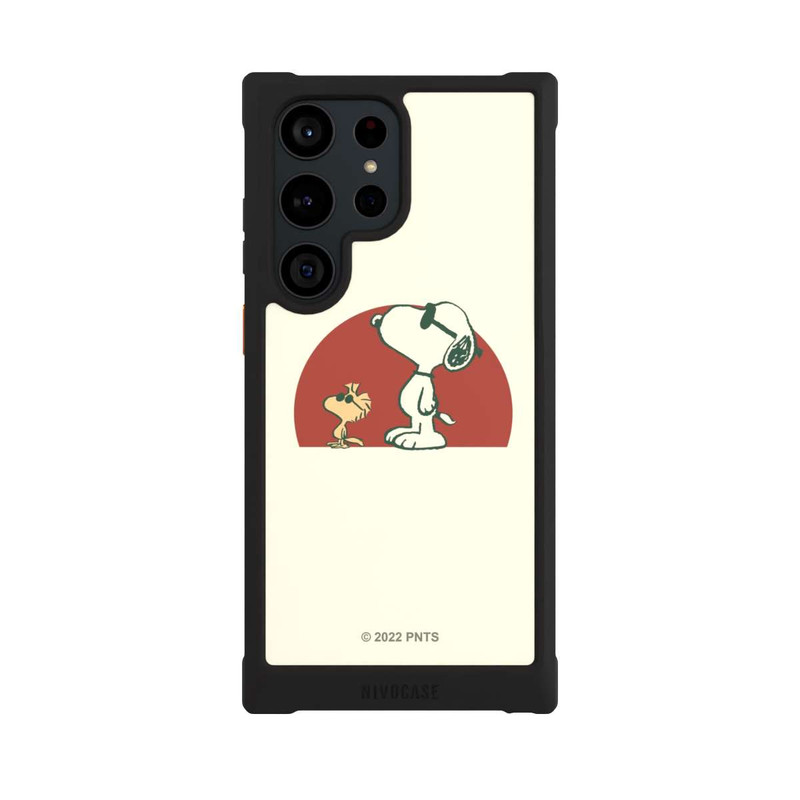 Galaxy S23 Ultra NIVOmax Snoopy Woodstock weit draußen
