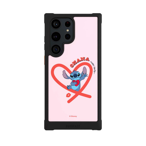 Samsung Galaxy S23 Ultra NIVOmax Stitch Ohana Pink Heart