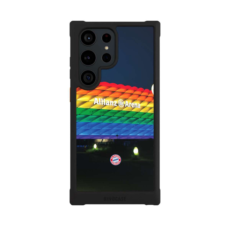 Galaxy S23 Ultra NIVOmax Allianz Arena Regenbogen