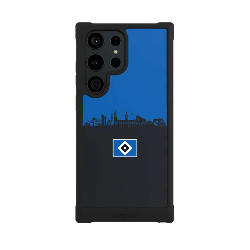Samsung Galaxy S23 Ultra NIVOmax HSV Skyline Blau Schwarz
