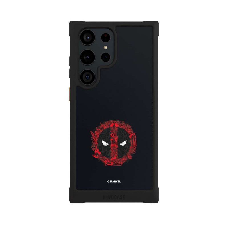 Galaxy S23 Ultra NIVOmax Deadpool Logo