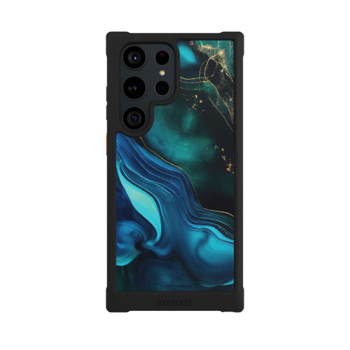 Samsung Galaxy S23 Ultra NIVOmax Blaugoldene Tinte