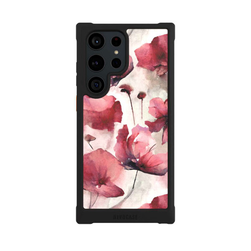 Samsung Galaxy S23 Ultra NIVOmax Wilde Mohnblumen