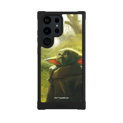 Samsung Galaxy S23 Ultra NIVOmax Grogu Niedlicher Wald