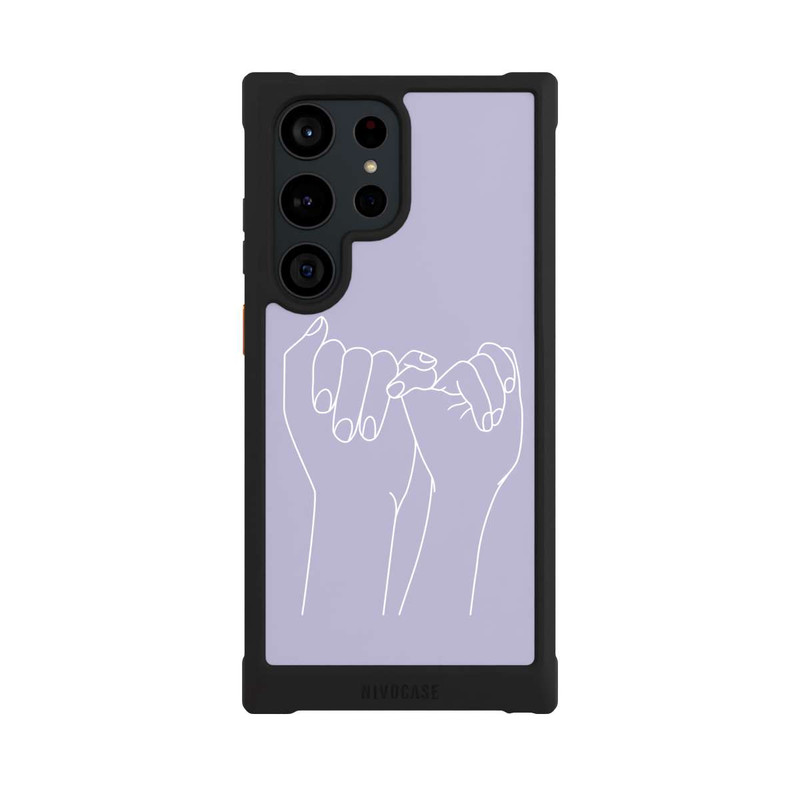 Galaxy S23 Ultra NIVOmax Versprechen Line Art